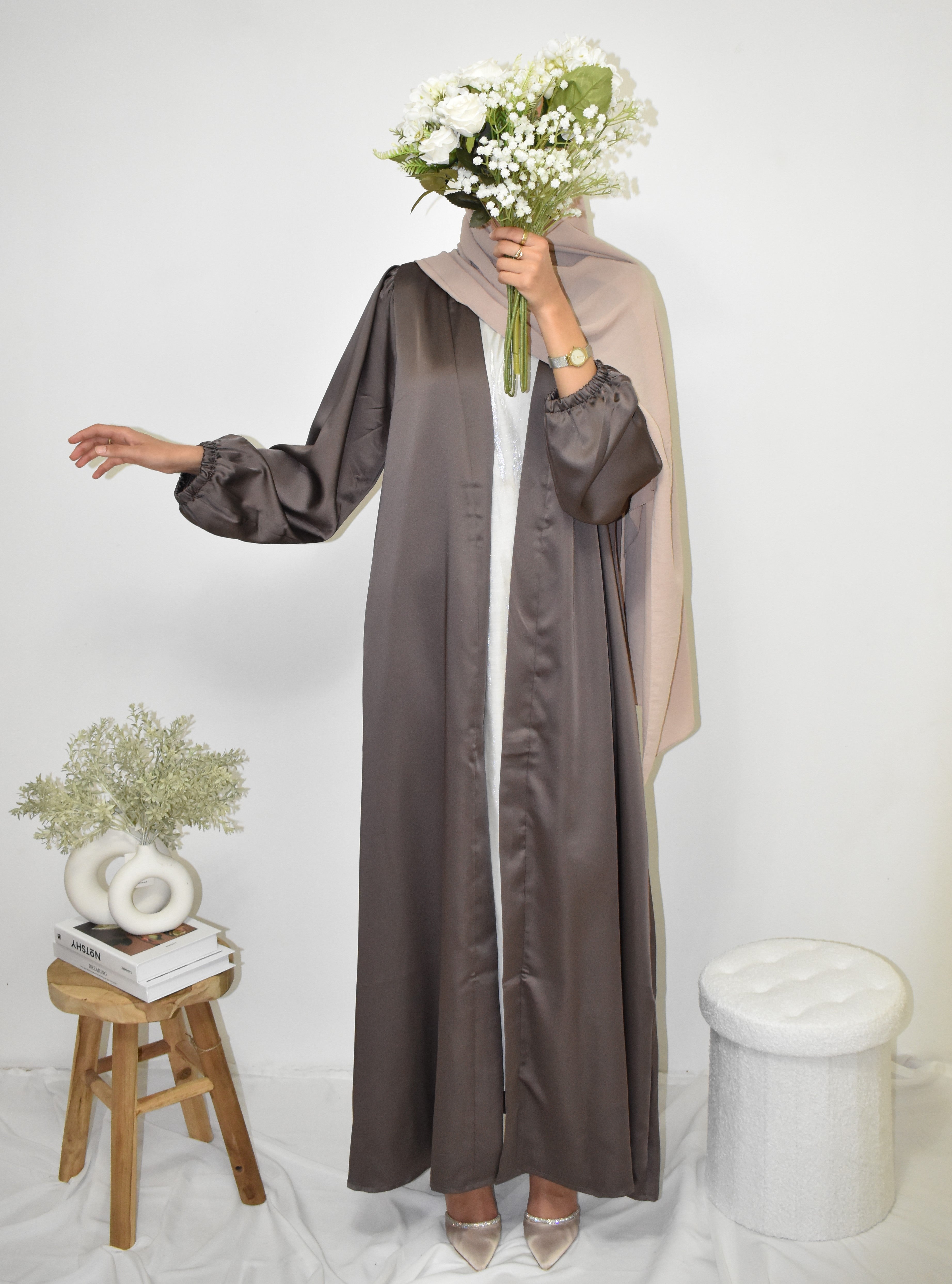 Lamma Satin Kimono